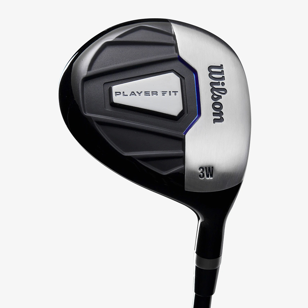 Wilson PlayerFit Men's Complete Set Graphite - Cart Bag - Maple